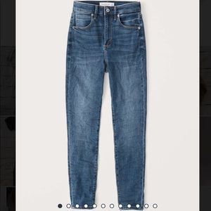Abercrombie Curve Love High Rise Skinny Jeans